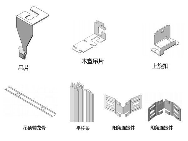 常用裝配式裝修的安裝配件